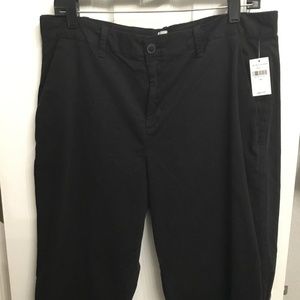 NWT Gap girlfriend black chino size 14
